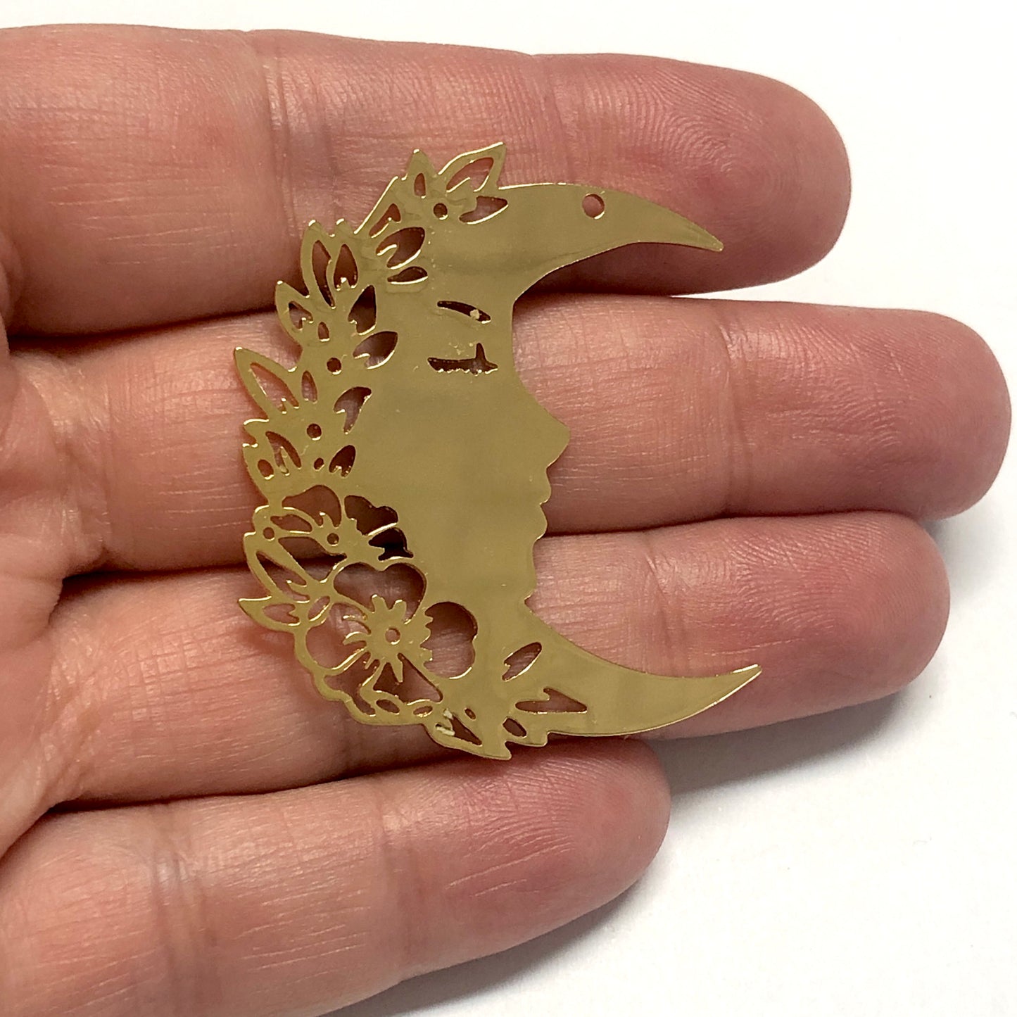 Altın Kaplama Lazer Kesim Kolye Ucu