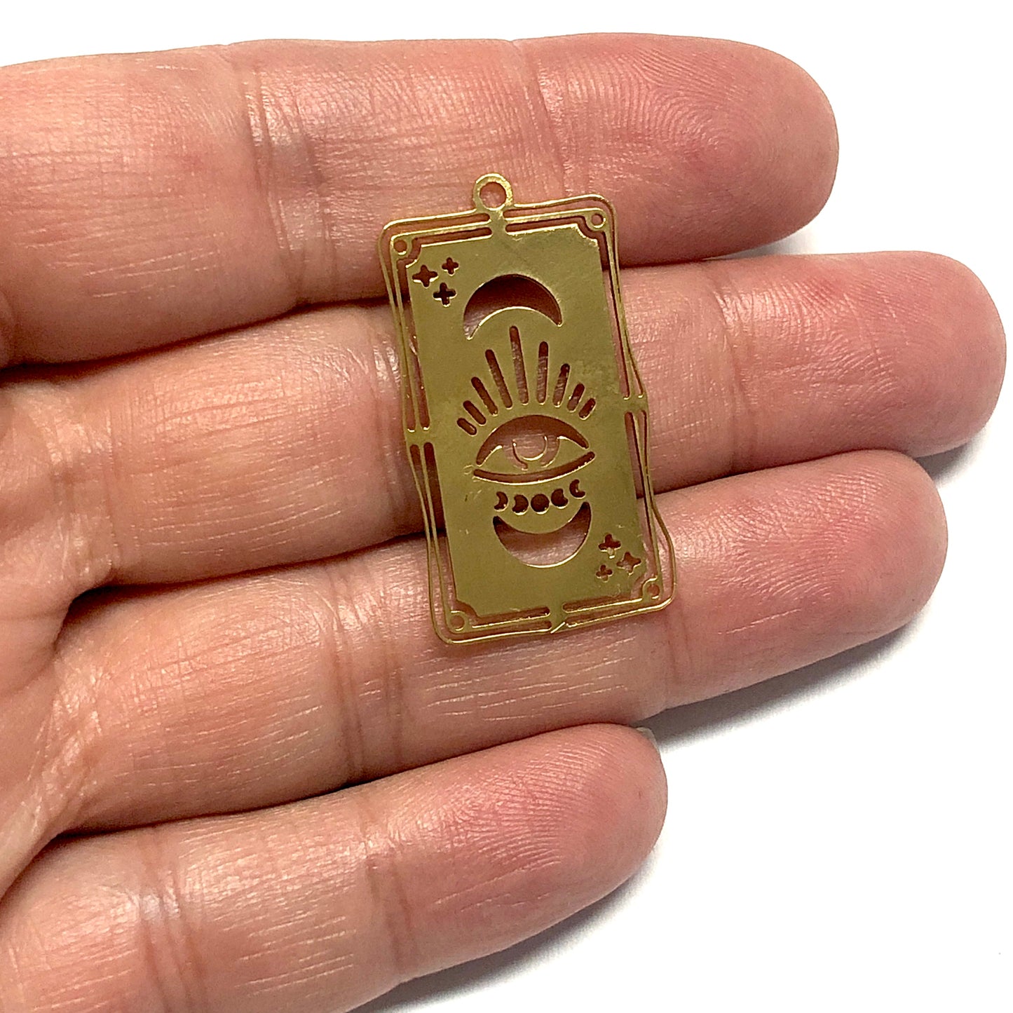 Gold Plated Large Size Colorful Zircon Stone Earring Apparatus