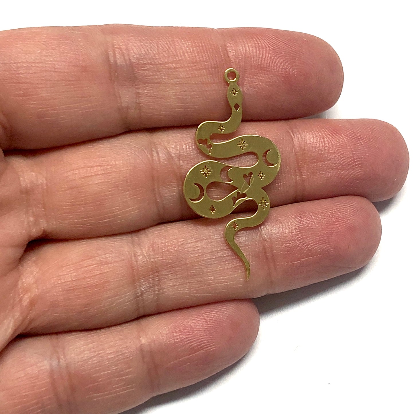 Altın Kaplama Lazer Kesim Kolye Ucu