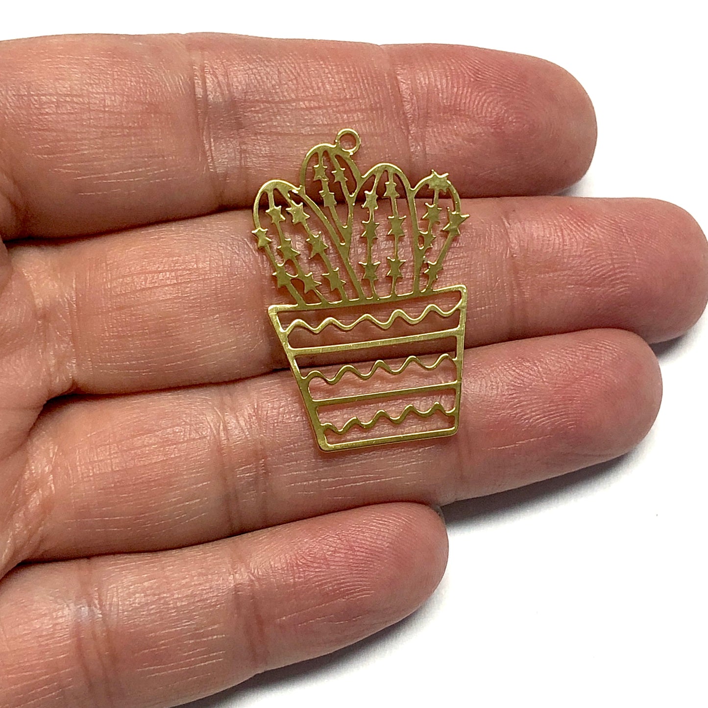 Altın Kaplama Lazer Kesim Kolye Ucu