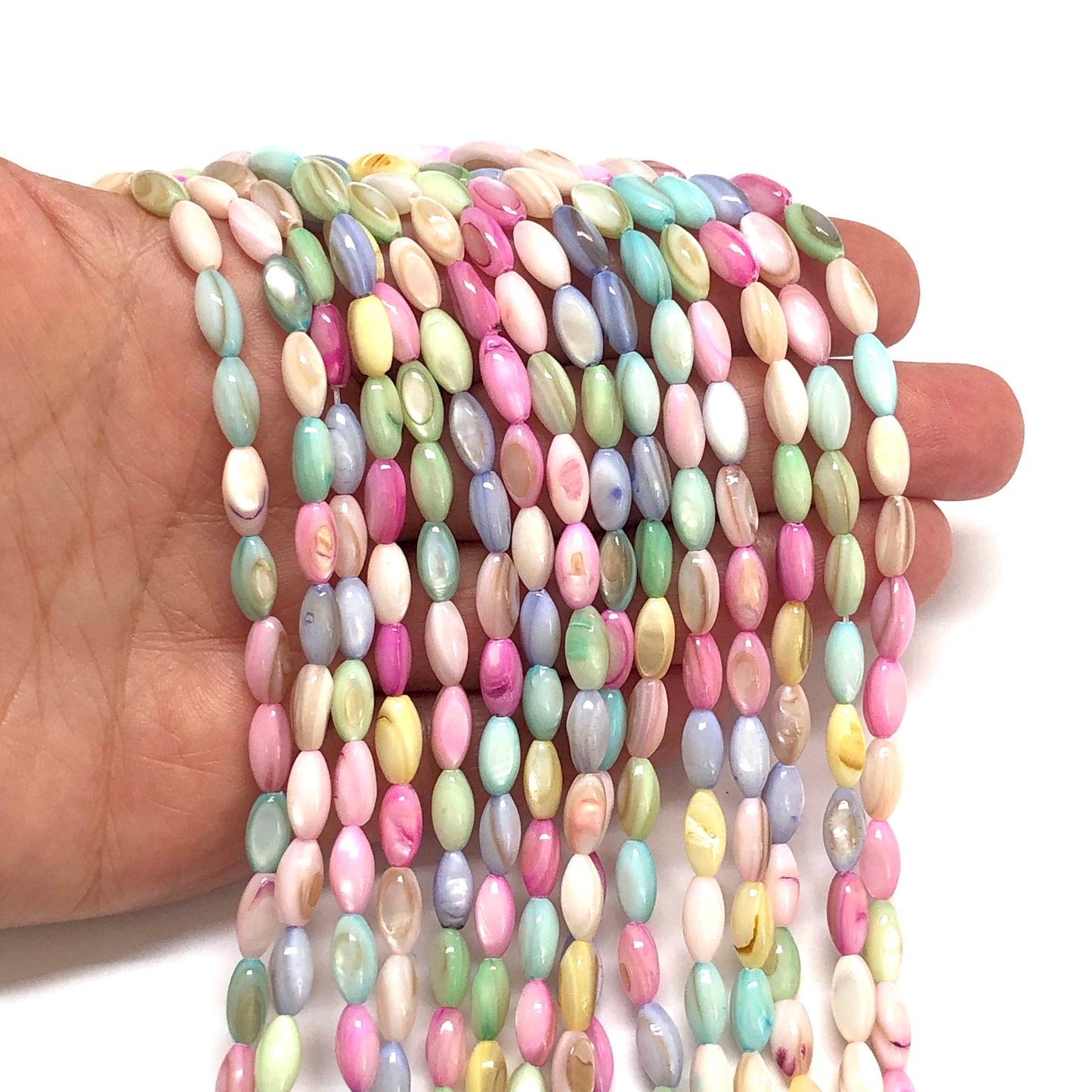 Colored Broken Mother-of-Pearl-2 Purple