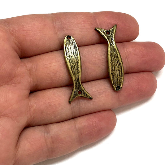 Gold Plated Wrap Bracelet Button - 1