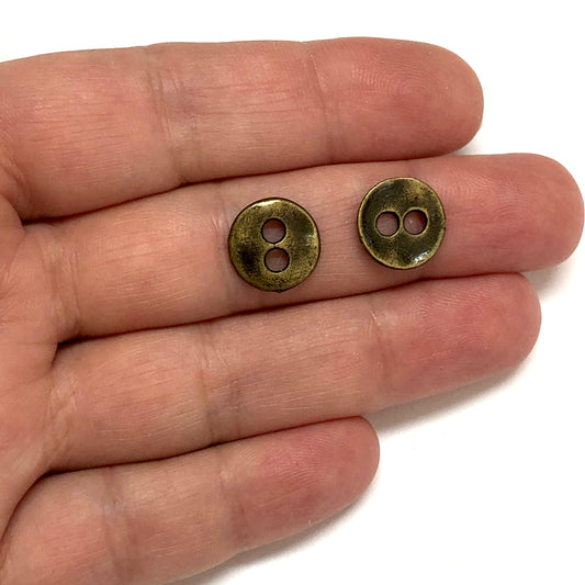 Gold Plated Wrap Bracelet Button - 3