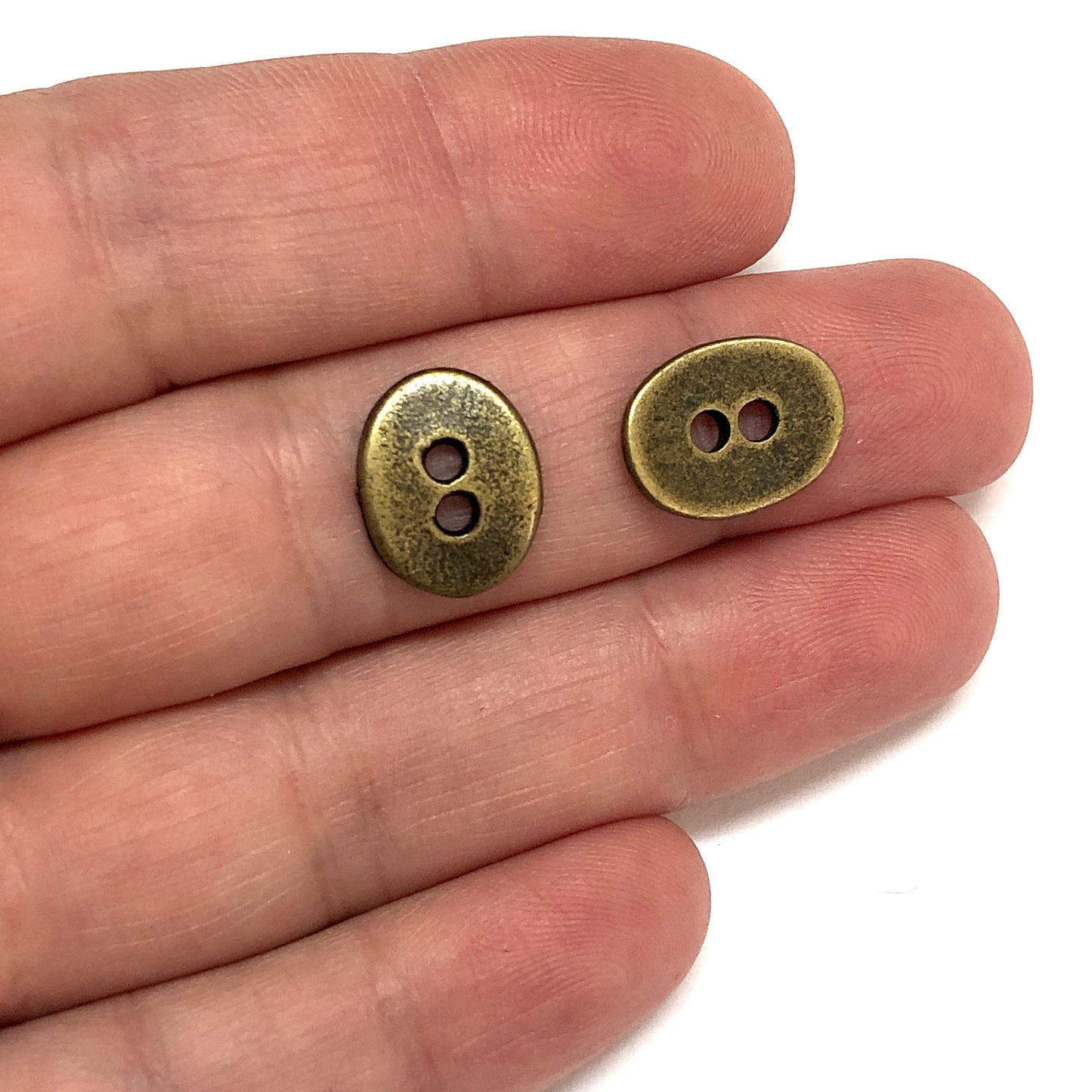 Antik Sarı Kaplama Wrap Bileklik Düğmesi - 4