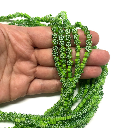 Murano Cam Çiçek - Yeşil - 2