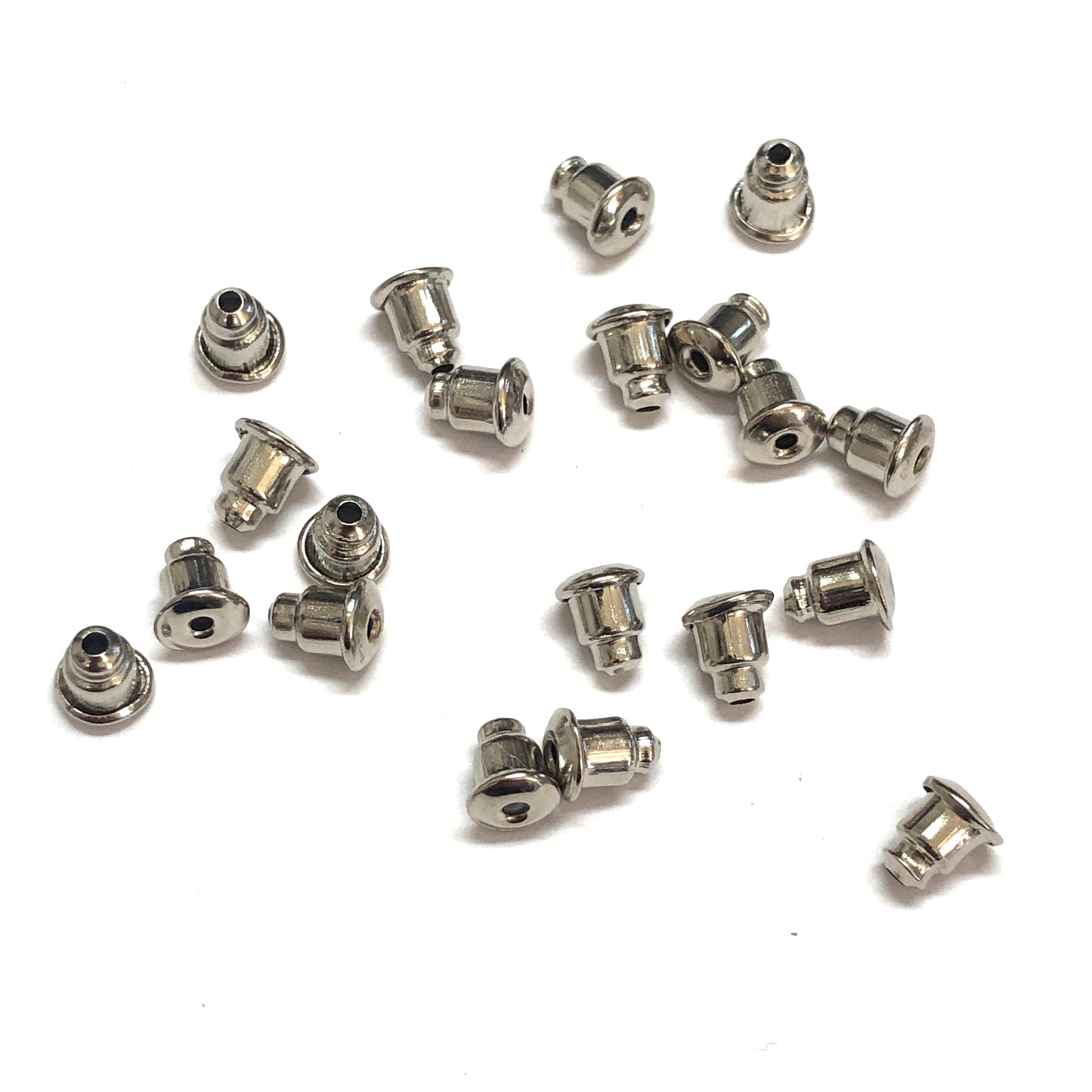 Rodyum Kaplama Küpe Pistonu