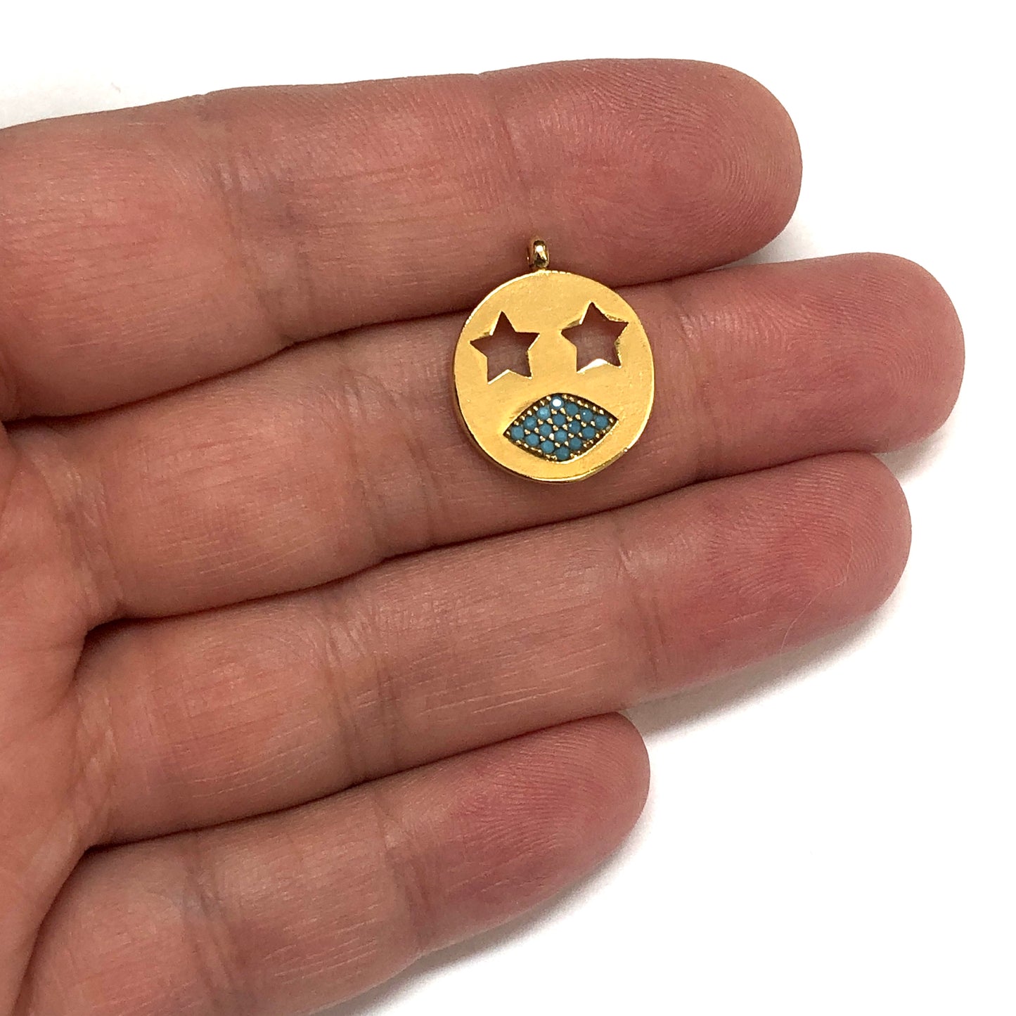 Brass Gold Plated Swarovski Stone Cherry Shaking Tool