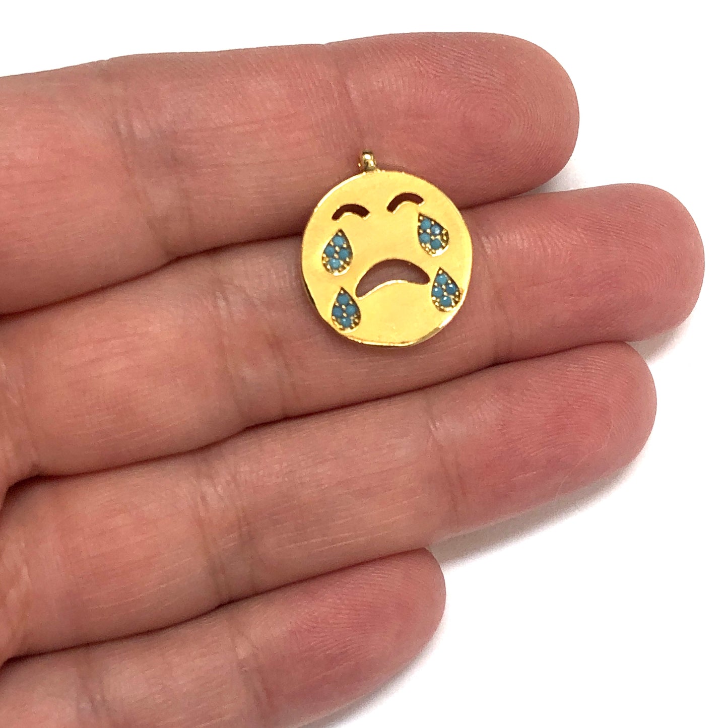 Brass Gold Plated Swarovski Stone Cherry Shaking Tool