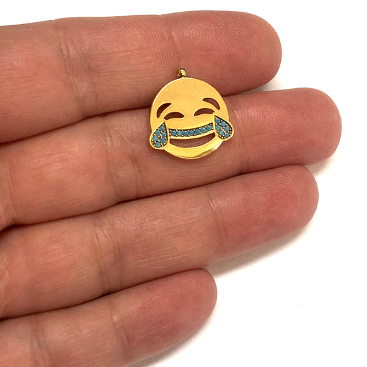 Brass Gold Plated Swarovski Stone Cherry Shaking Tool