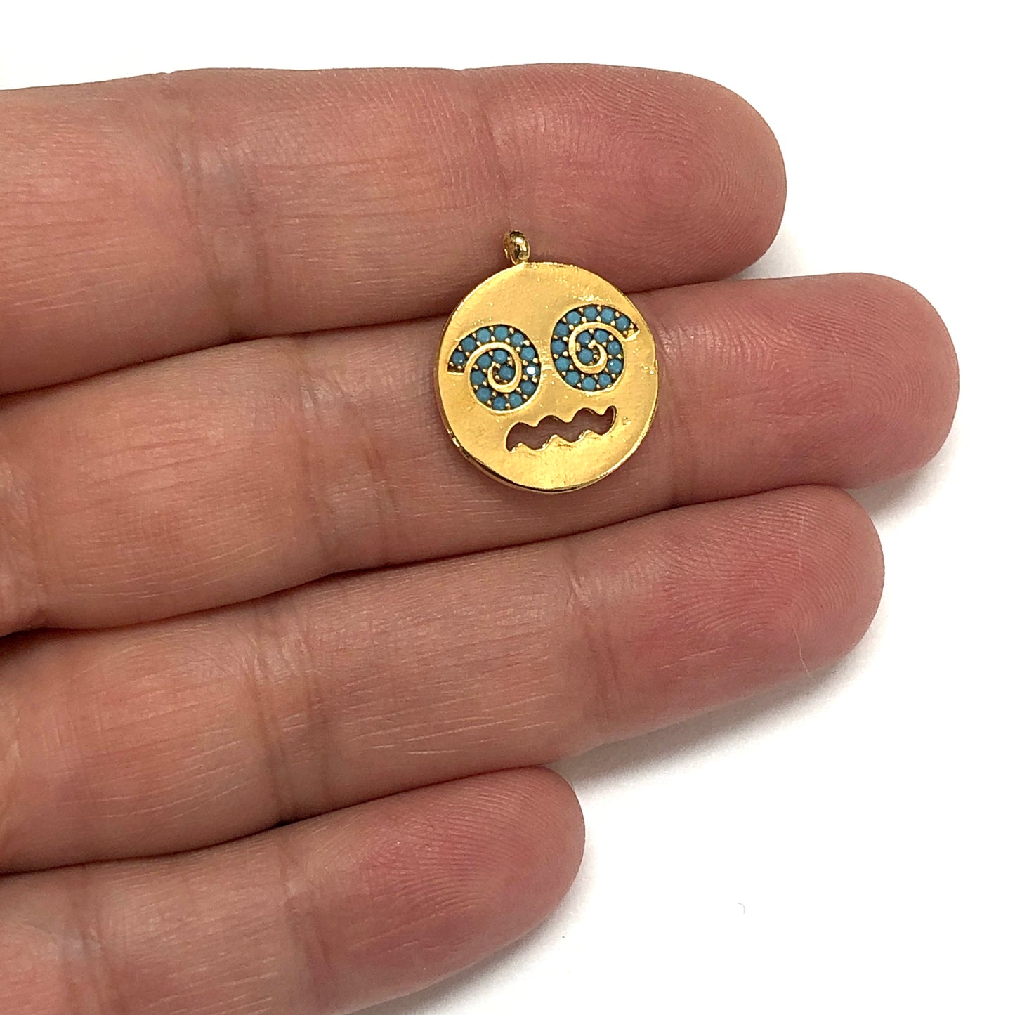 Brass Gold Plated Swarovski Stone Cherry Shaking Tool