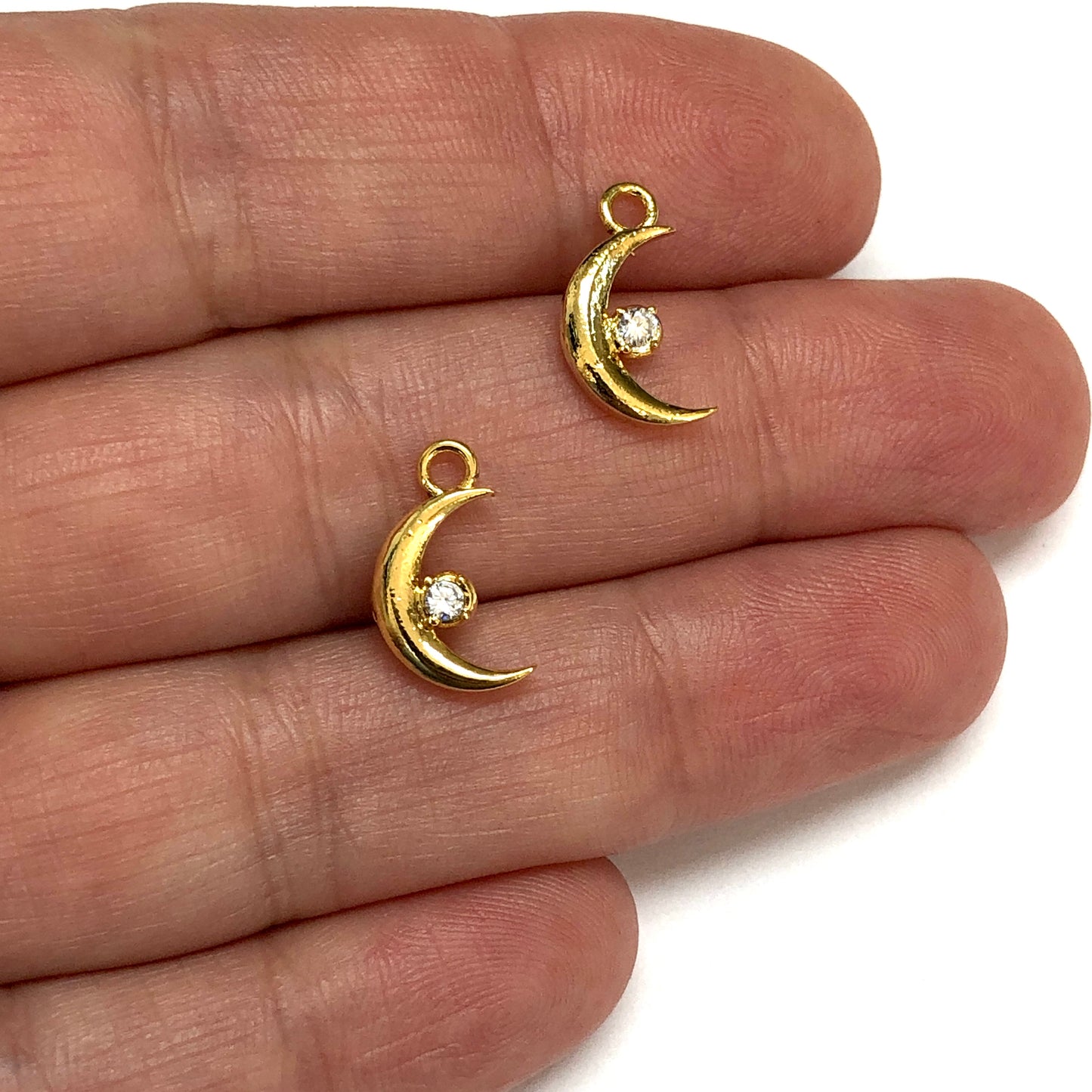 Brass Gold Plated Swarovski Stone Cherry Shaking Tool