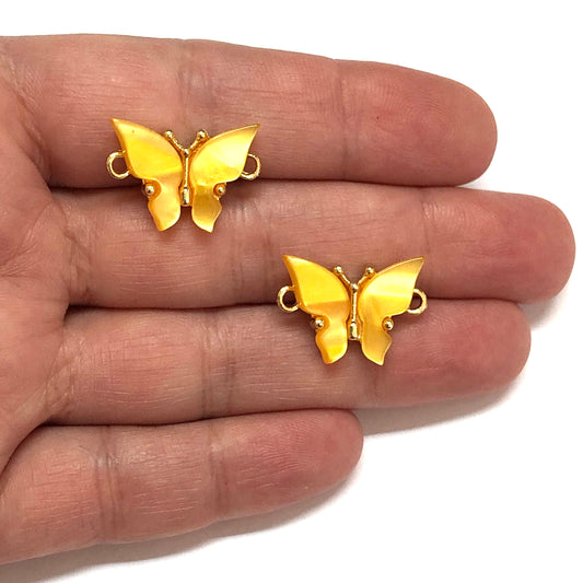 Altın Kaplama Kelebek Bileklik Aparatı - 8