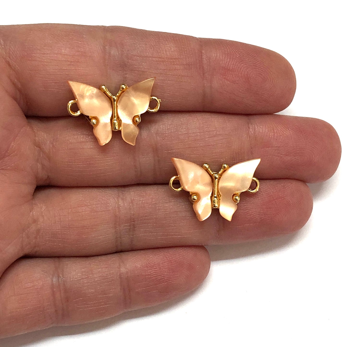 Altın Kaplama Kelebek Bileklik Aparatı - 12