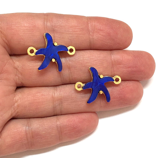 Altın Kaplama Deniz Yıldızı Bileklik Aparatı - 1