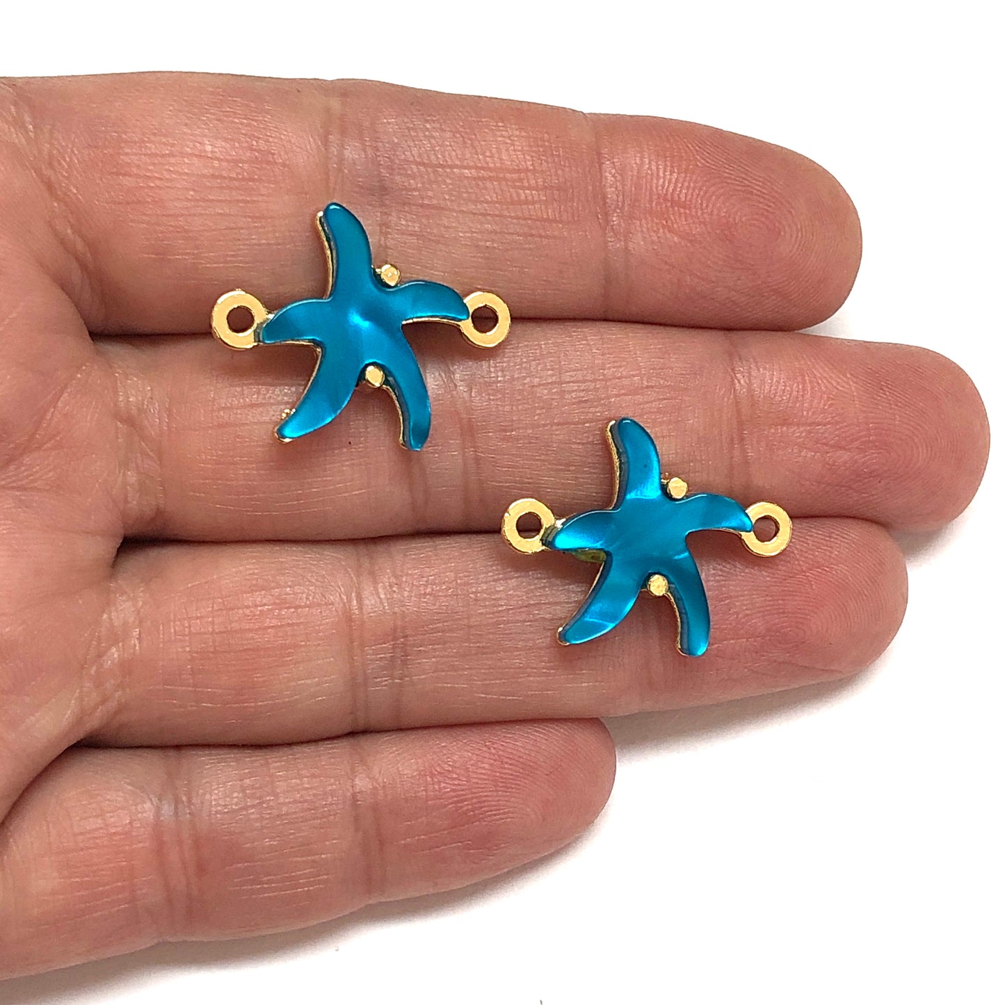 Altın Kaplama Deniz Yıldızı Bileklik Aparatı - 2