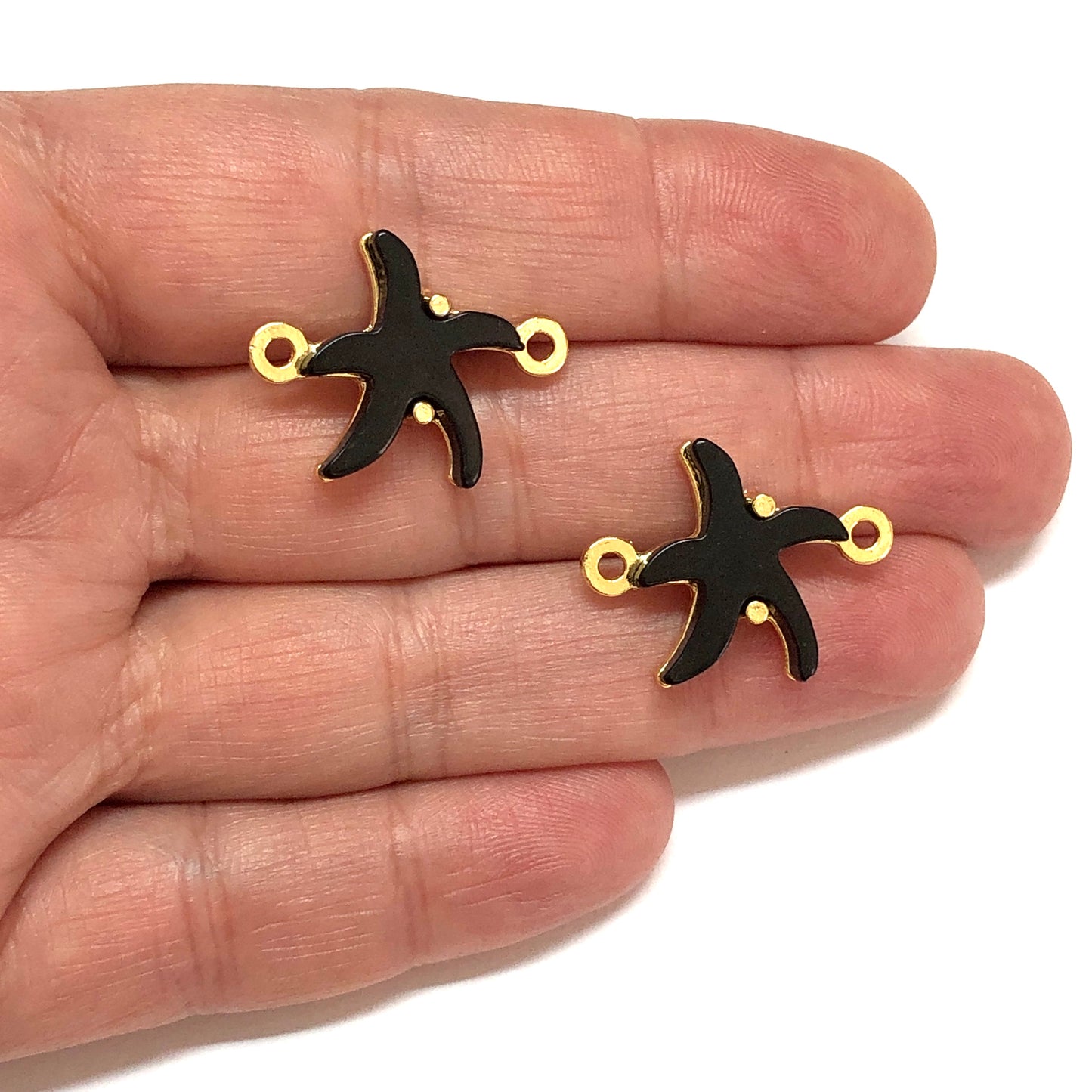 Altın Kaplama Deniz Yıldızı Bileklik Aparatı - 4