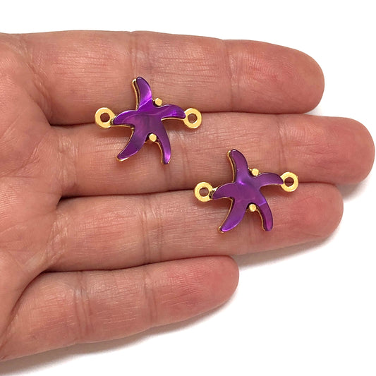 Altın Kaplama Deniz Yıldızı Bileklik Aparatı - 8