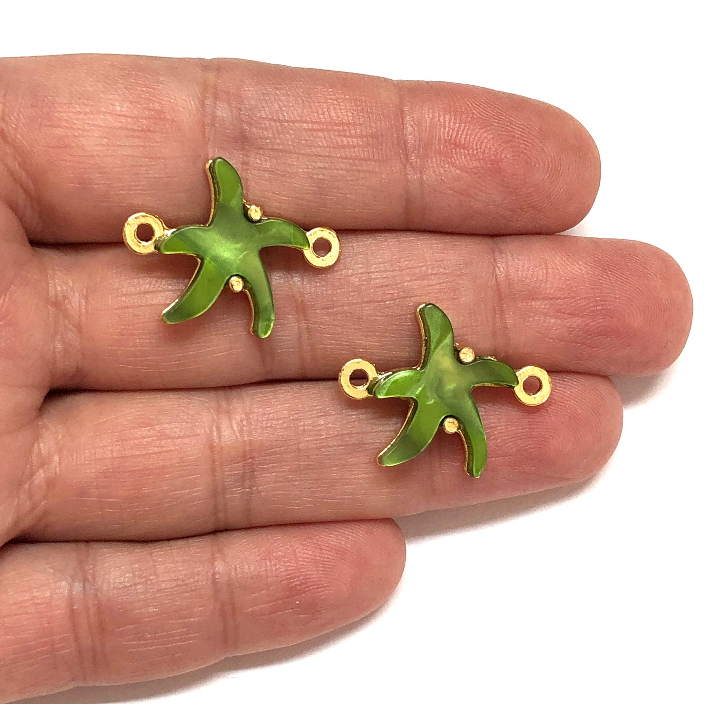 Altın Kaplama Deniz Yıldızı Bileklik Aparatı - 11