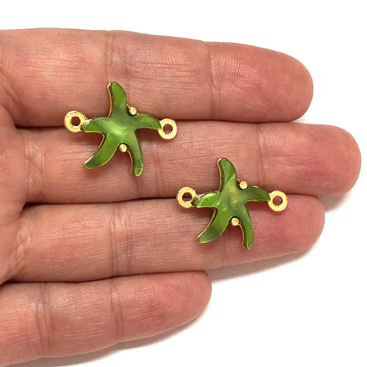 Altın Kaplama Deniz Yıldızı Bileklik Aparatı - 11