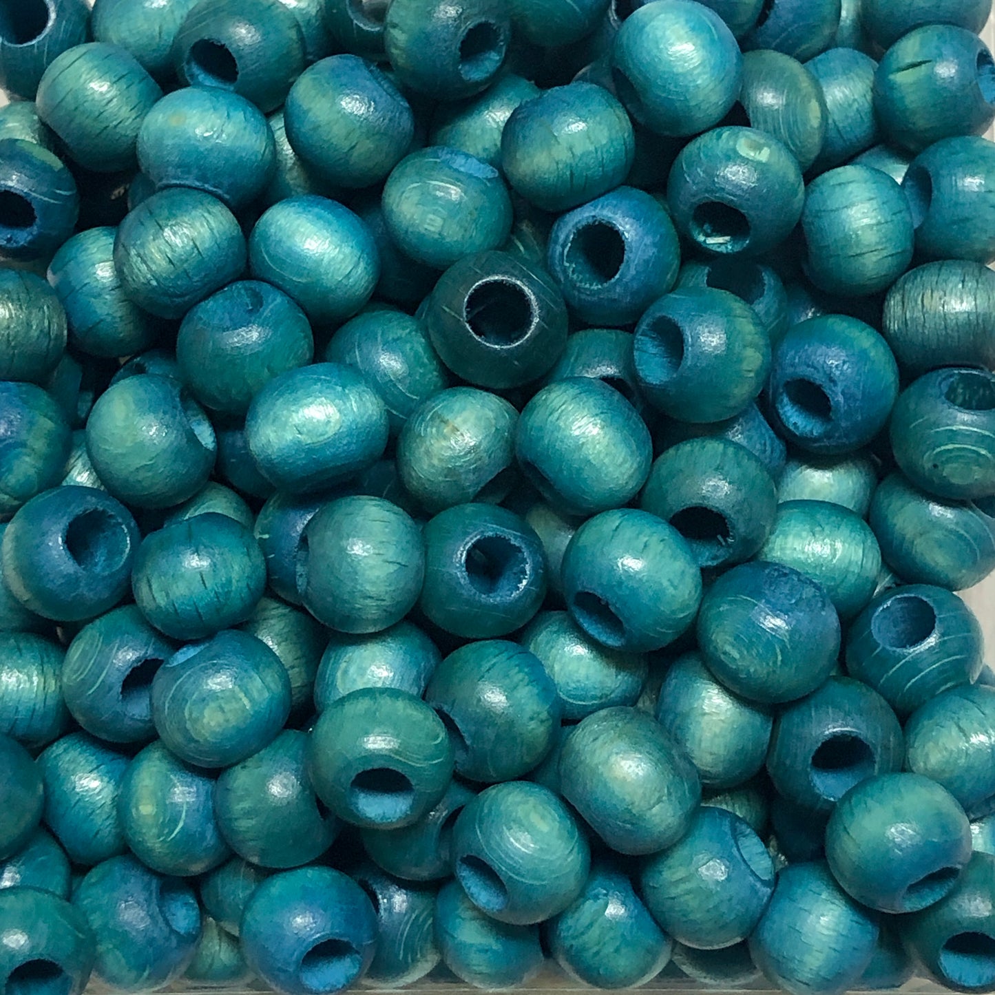 10mm Geniş Delikli Ahşap Boncuk - 24