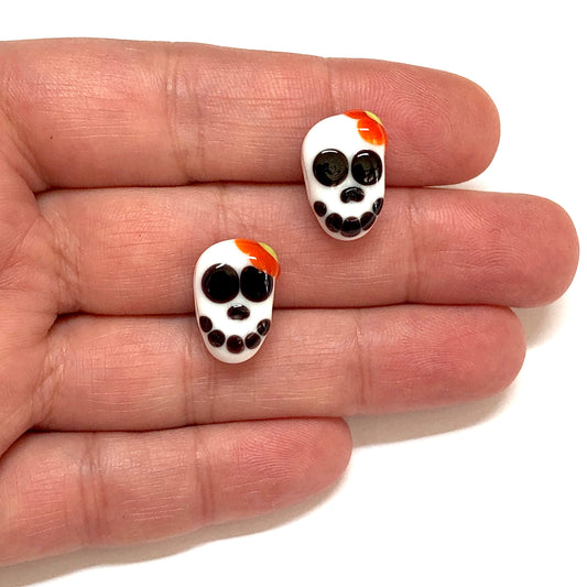 Murano Cam Halloween Objeleri - 5 - Kuru Kafa