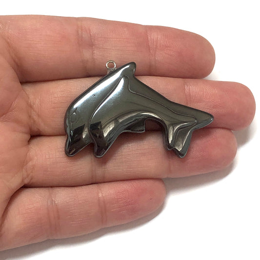 Hematit Kolye Ucu - Yunus