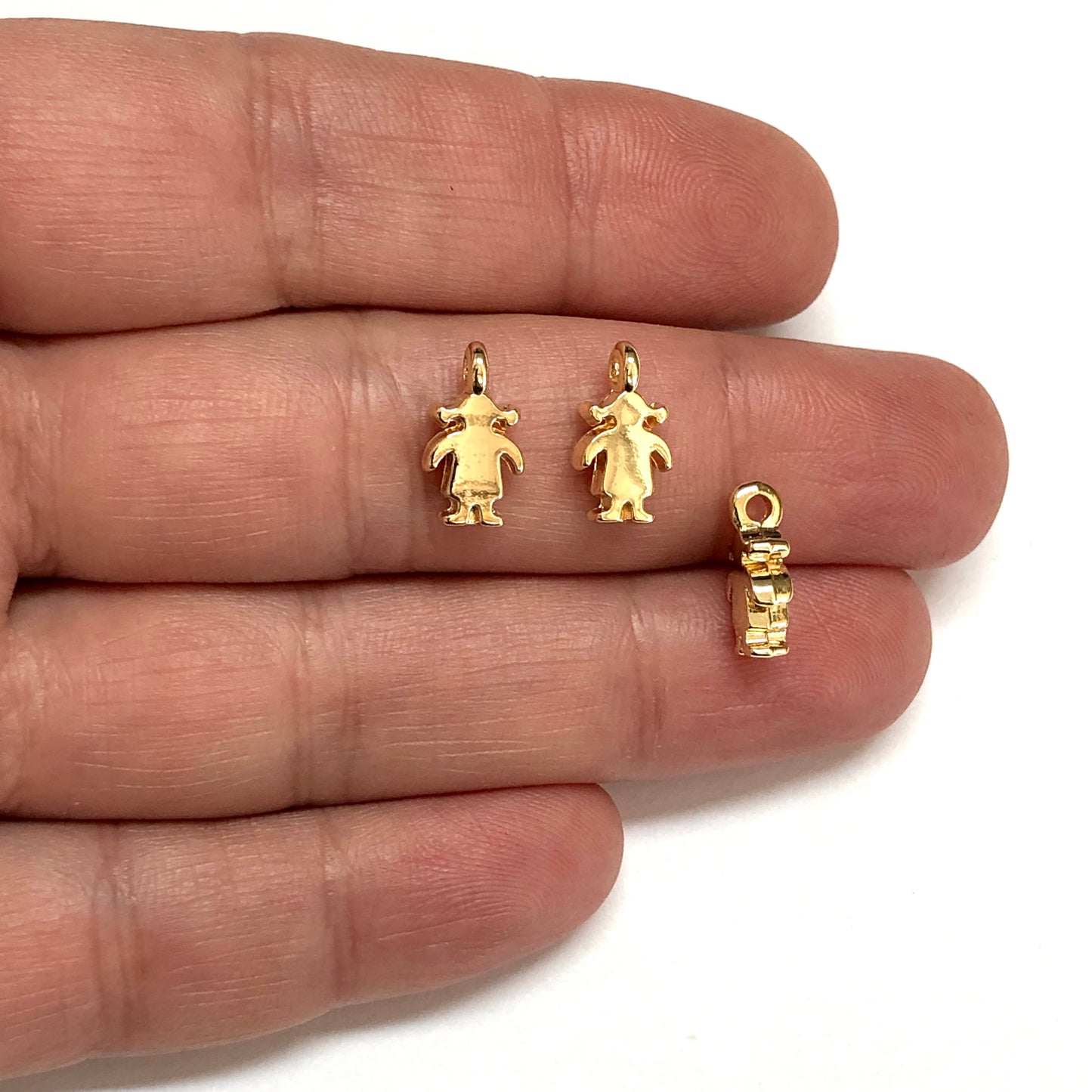 Altın Kaplama Kız Çocuğu Sallantı Aparatı