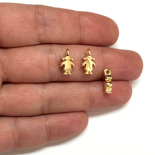 Altın Kaplama Kız Çocuğu Sallantı Aparatı