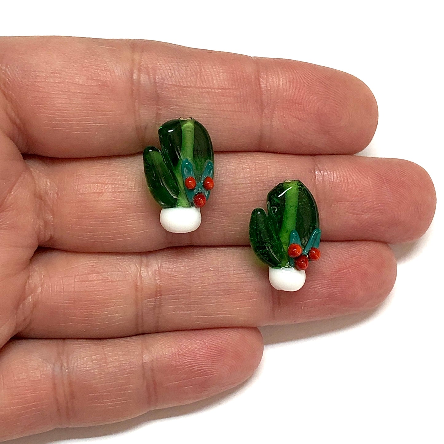 Murano Cam Yılbaşı Eldiveni - Yeşil