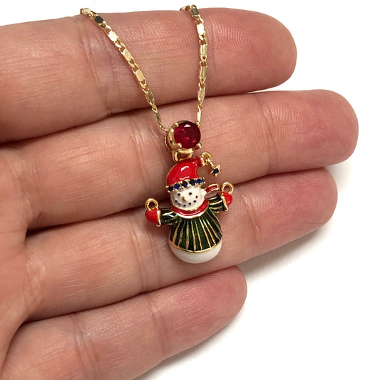 Altın Kaplama Zirkon Taşlı Mineli Yeni Yıl Aparat - 5