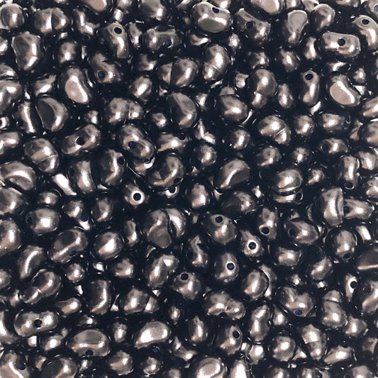 Plastik Şekilsiz İnci - Siyah