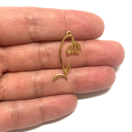 Altın Kaplama Burç Çiçeği - Ocak - Kardelen