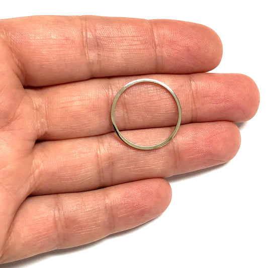 Rodyum Kaplama 22mm Daire aparat