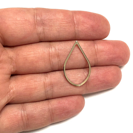 Rodyum Kaplama 16x26mm Damla aparat