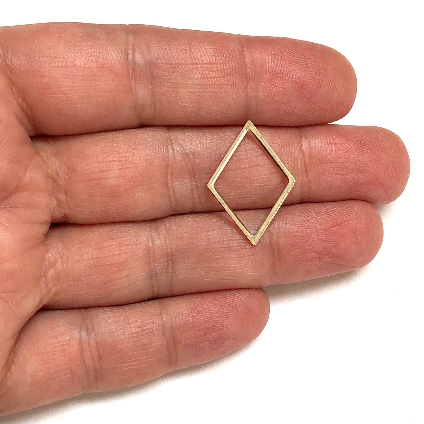 Rodyum Kaplama 17x24mm Baklava Aparat