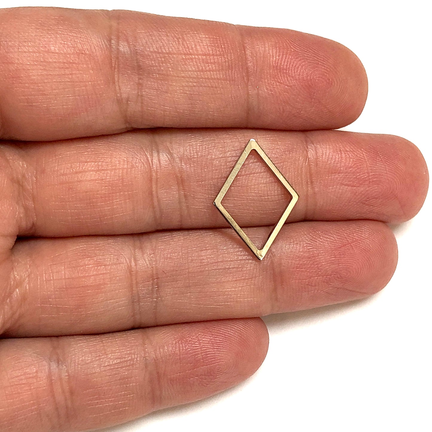 Rodyum Kaplama 15x21mm Baklava Aparat