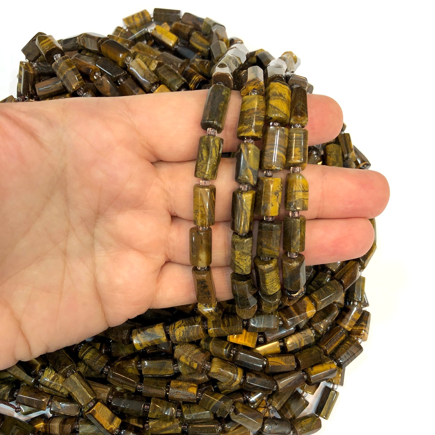 10x7mm Silindir Doğal Taş - Kaplangözü