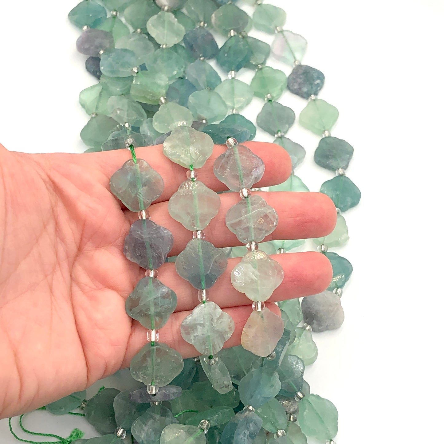 16x6mm Yonca Doğal Taş - Florit