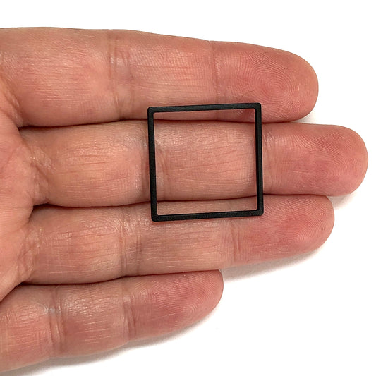 Mat Siyah Kaplama 24mm Kare Aparat