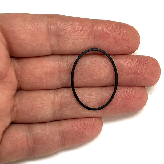 Mat Siyah Kaplama 23x30mm Elips Aparat