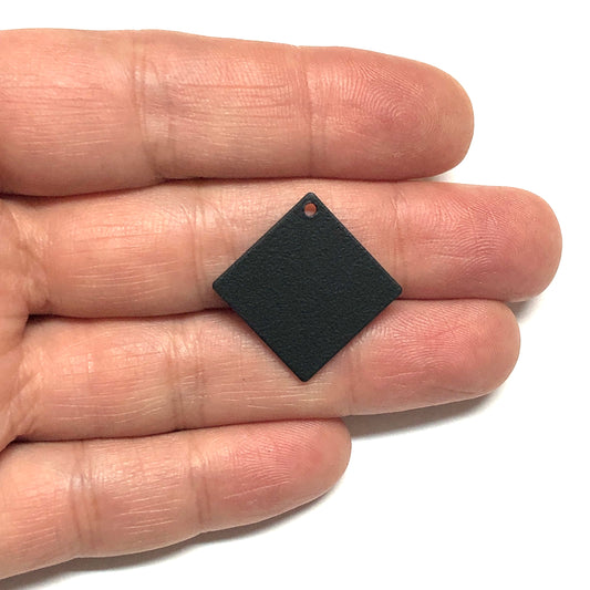 Mat Siyah Kaplama 18mm Kare Plaka