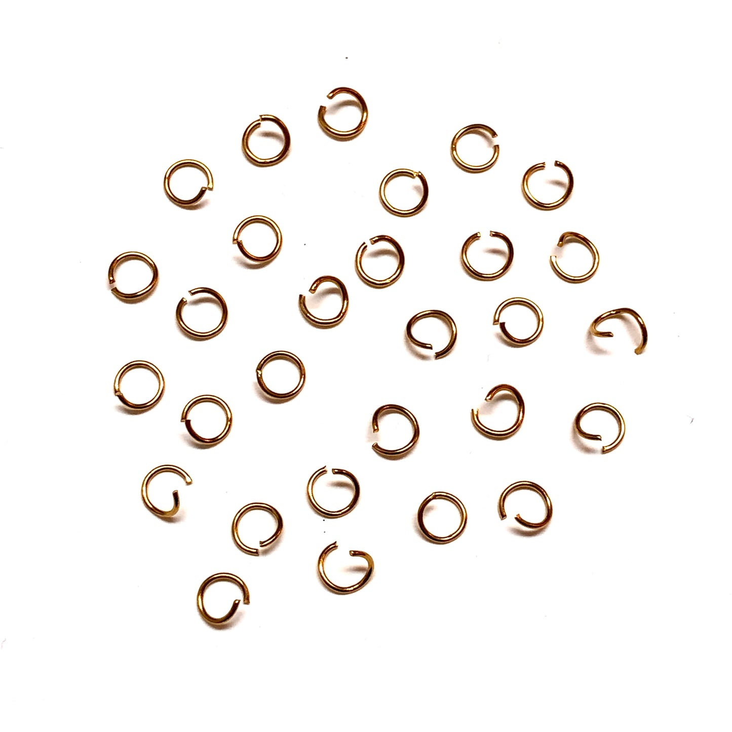 Sarı Çelik Halka 0,8 x 7 mm (10 Ad.)