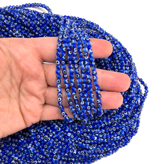 Nazar Boncuk Yuvarlak 4 mm