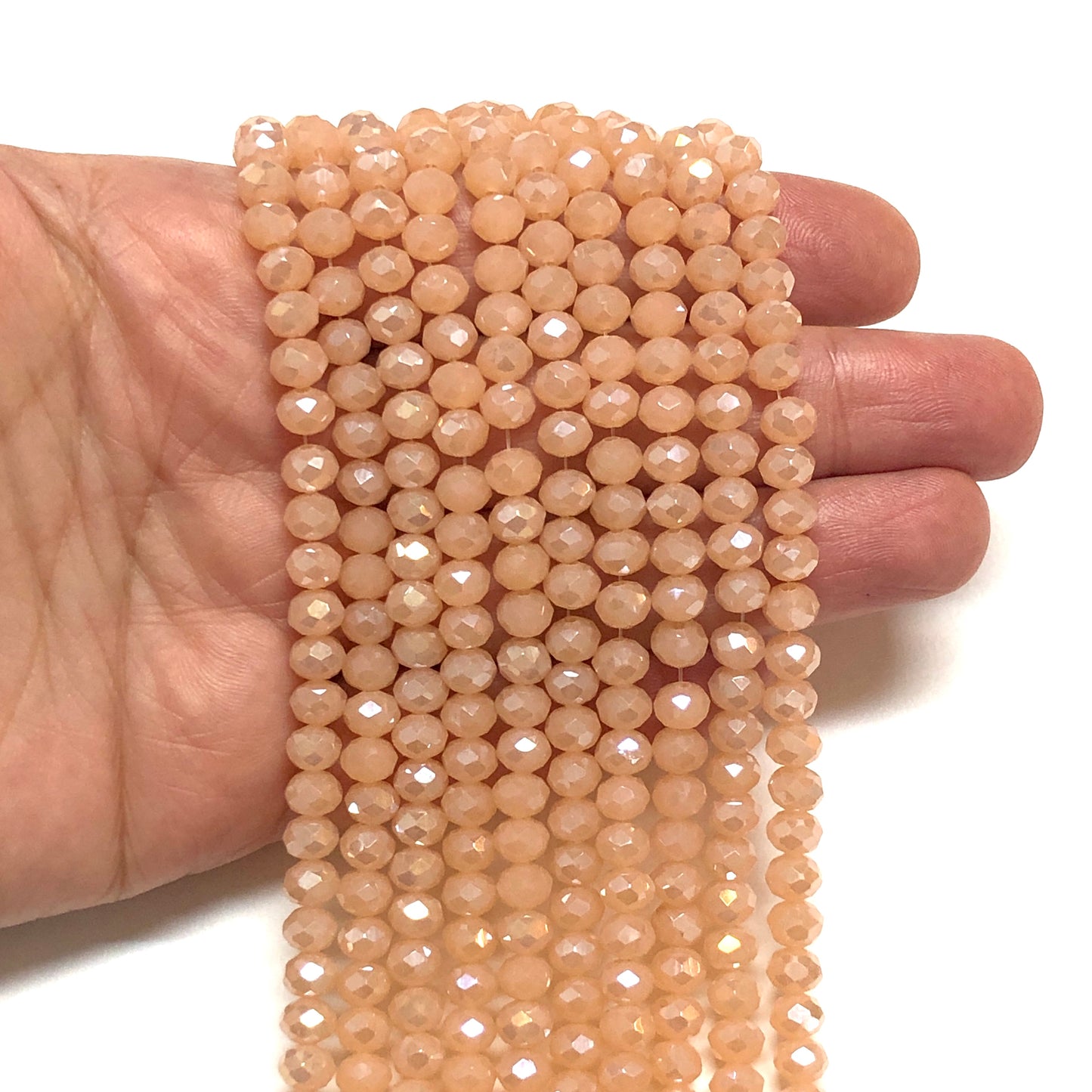 Çin Kristali 6mm - 29 - Buzlu Pudra