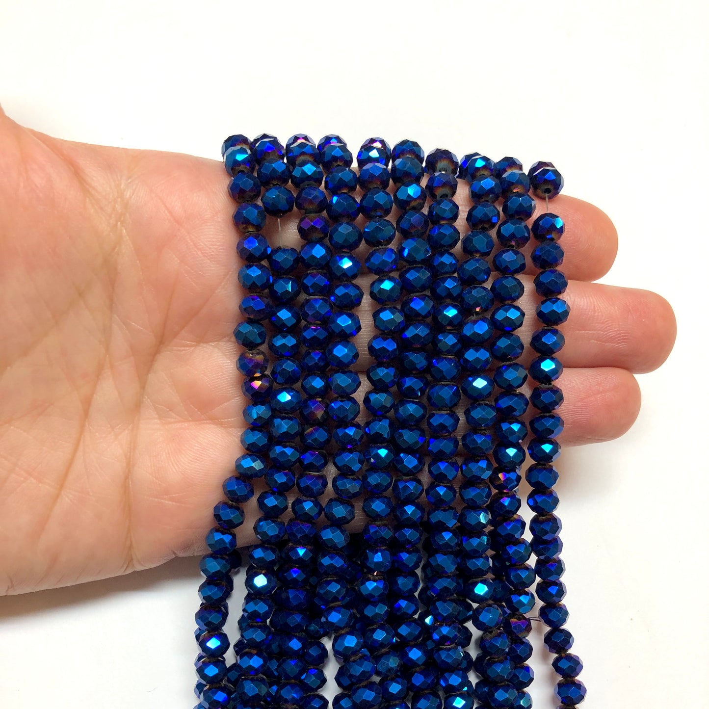 Çin Kristali 6mm - 49 - Janjan Lacivert