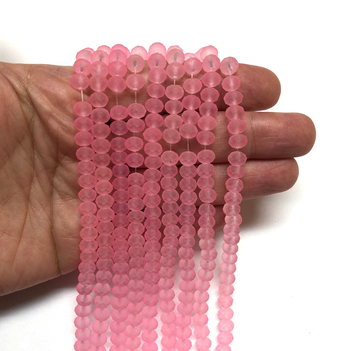 Çin Kristali 6mm - 63 Neon Açık Pembe