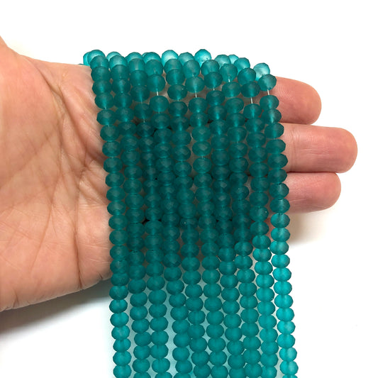 Çin Kristali 6mm - 68 Neon Turkuaz