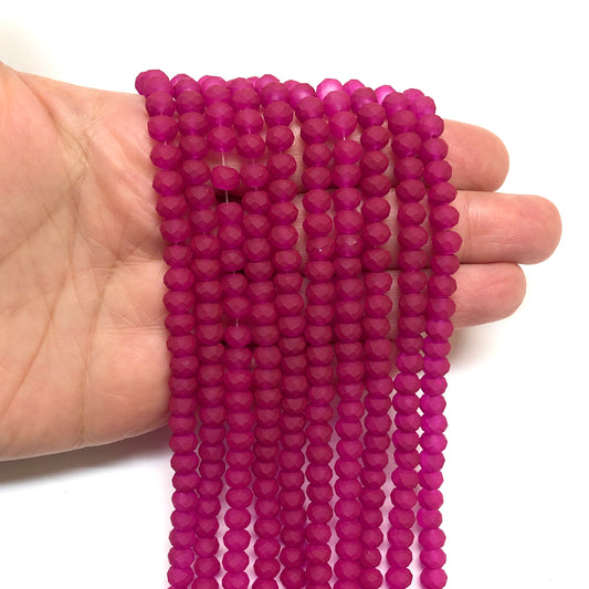 Çin Kristali 6mm - 69 Mat Sıklamen