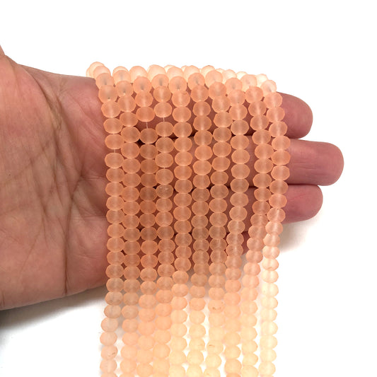 Çin Kristali 6mm - 74 Mat Somon