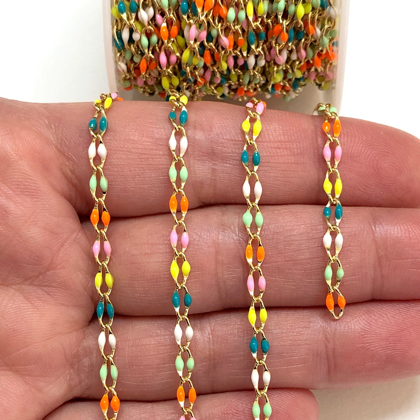 Altın Kaplama Mineli Zincir